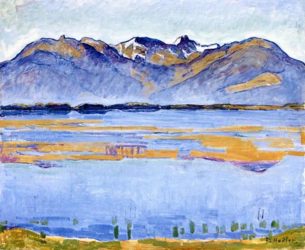 Montana Landscape With Becs De Bosson And Vallon De Réchy by Ferdinand Hodler