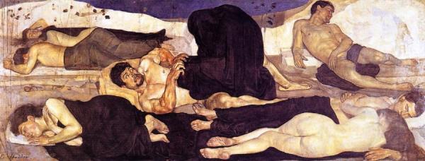 Night by Ferdinand Hodler