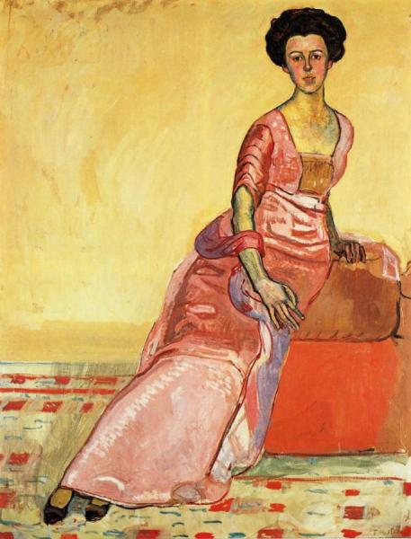 Portrait Of Gertrud Muller by Ferdinand Hodler