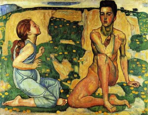 Spring by Ferdinand Hodler