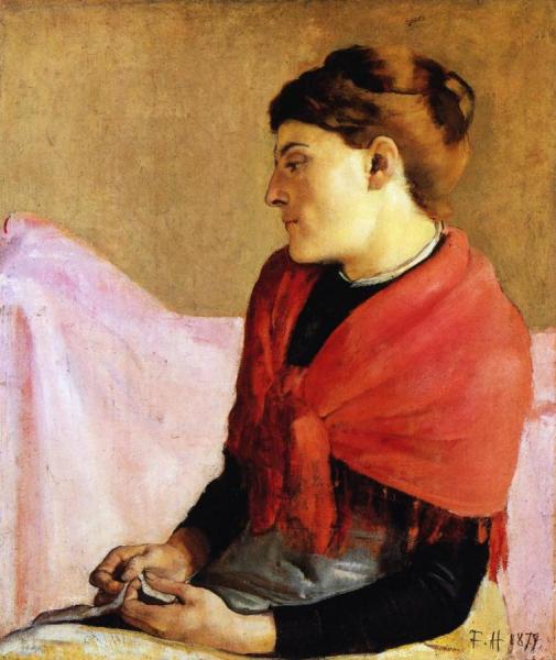 The Convalescent by Ferdinand Hodler