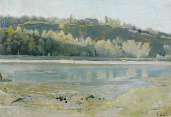 The Swiss Pine At Bois De La Bâtie by Ferdinand Hodler