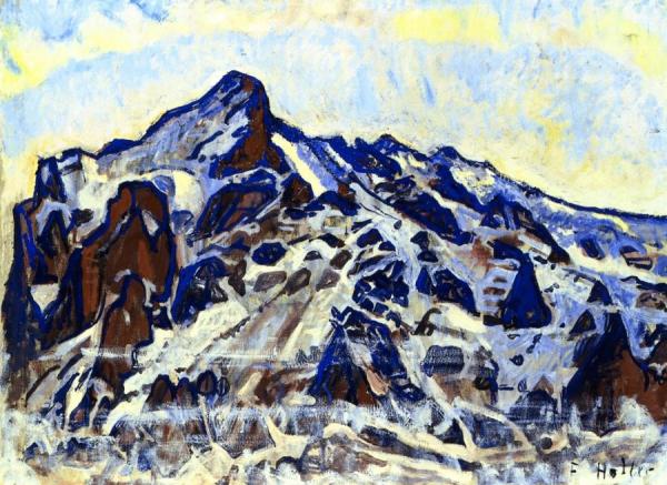 The Wetterhorn by Ferdinand Hodler