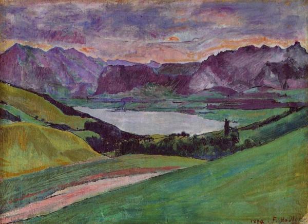 Thunersee by Ferdinand Hodler