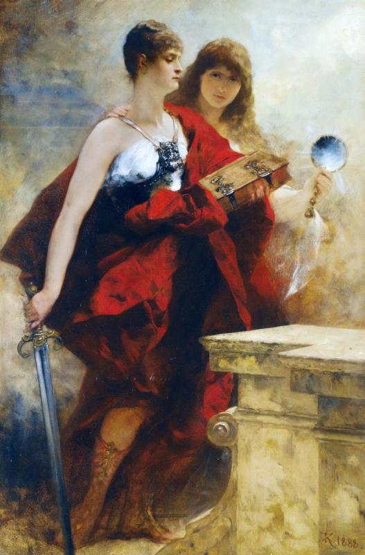 The Apotheosis Of Emperor Wilhelm I, 1888 by Ferdinand Keller