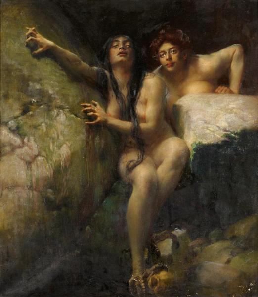 The Sirens by Ferdinand Max Bredt