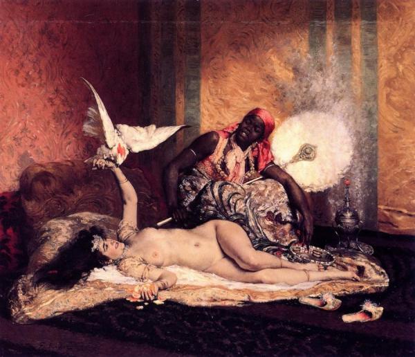 Odalisque by Ferdinand Roybet