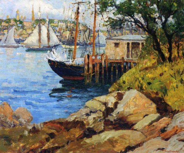 Gloucester by Fern Isabel Coppedge Oil Painting Reproductions