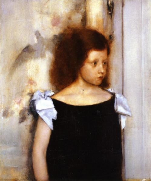 Gabrielle Braun by Fernand Khnopff Oil Painting Reproductions