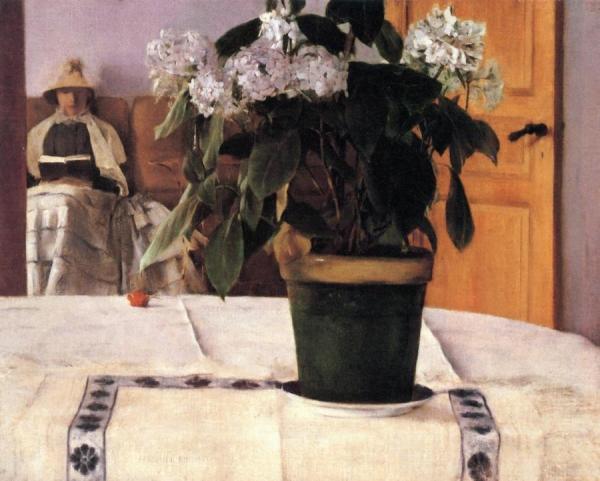 Hydrangea by Fernand Khnopff