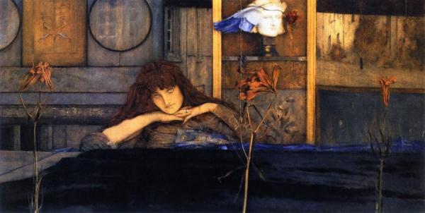 I Lock My Door Upon Myself by Fernand Khnopff