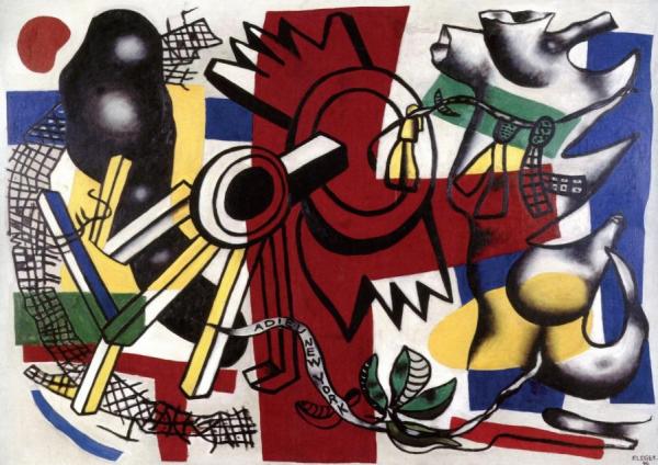 Adieu New York by Fernand Léger