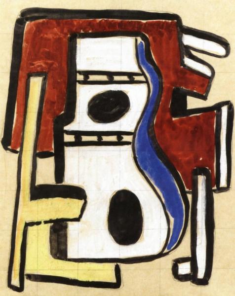 Architectural Composition by Fernand Léger