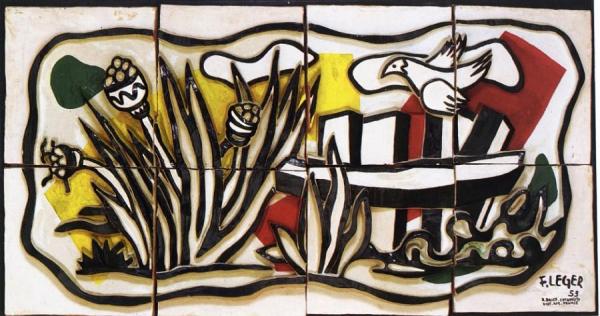 Bird In A Landscape by Fernand Léger