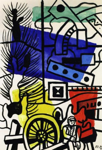 Composition by Fernand Léger