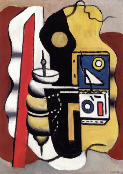 Composition With A Top by Fernand Léger