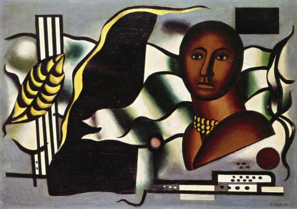 Composition With Figure by Fernand Léger