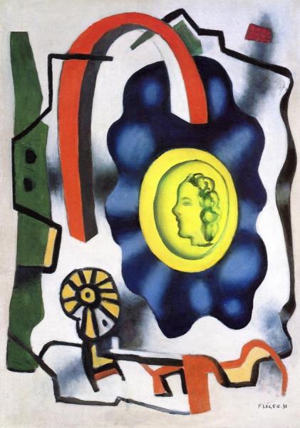 Composition With Figure by Fernand Léger