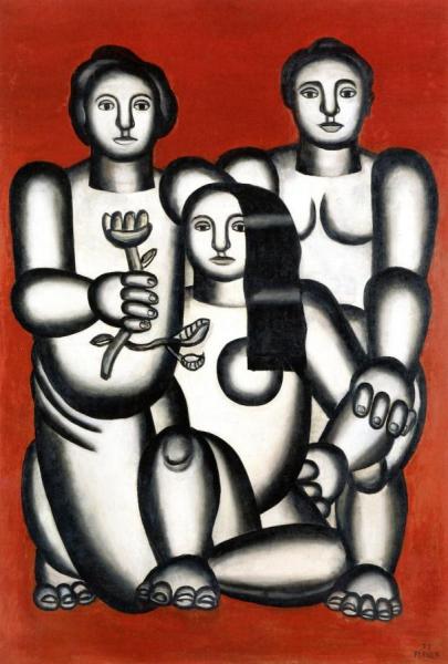 Composition With Three Women by Fernand Léger