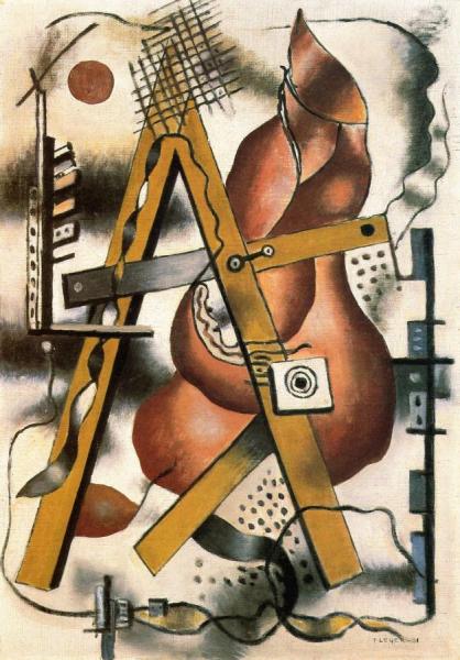 Composition With Triangle by Fernand Léger