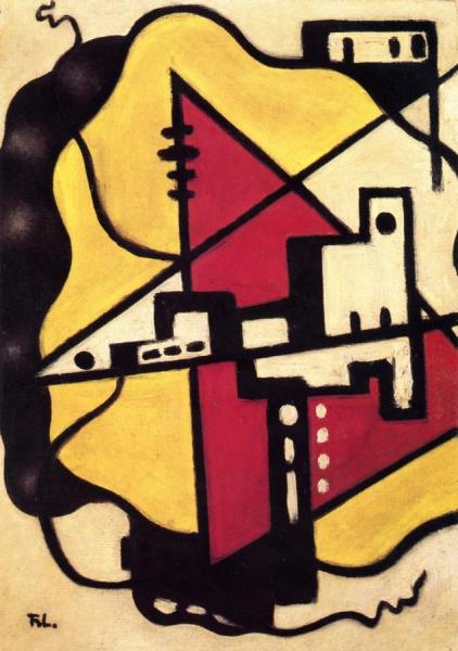 Composition With Triangle by Fernand Léger