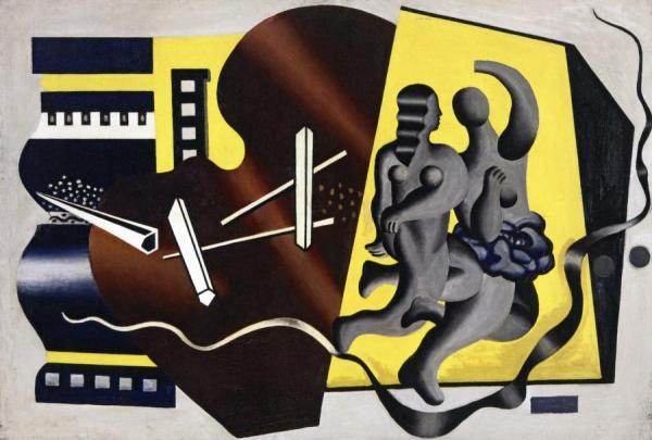 Composition With Two Dancers by Fernand Léger