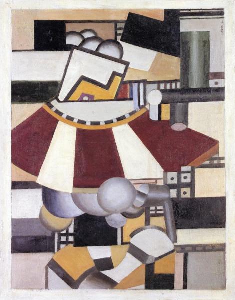 Composition With Wheel by Fernand Léger