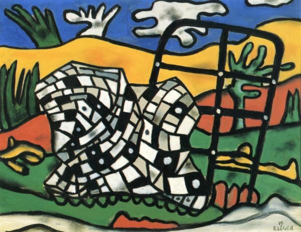 Cover In A Landscape by Fernand Léger