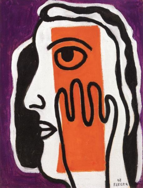 Figure In Two Colors (figure V) by Fernand Léger
