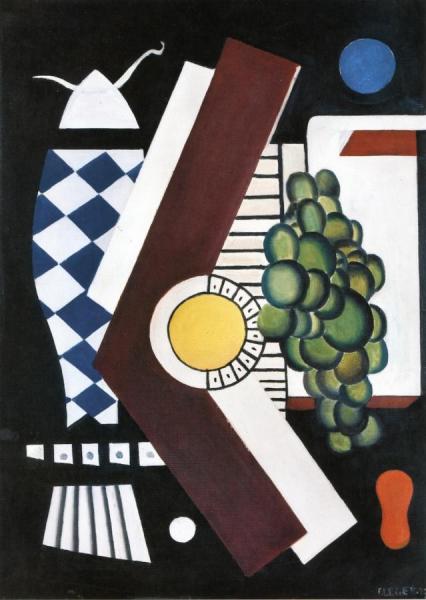 Grapes And Fish by Fernand Léger