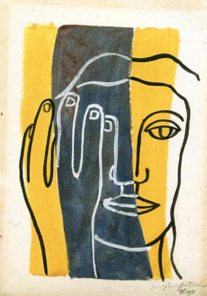 Head And Hand by Fernand Léger