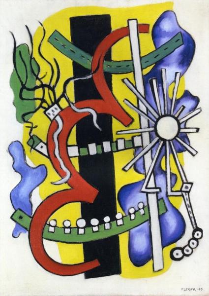 Imaginary Composition by Fernand Léger
