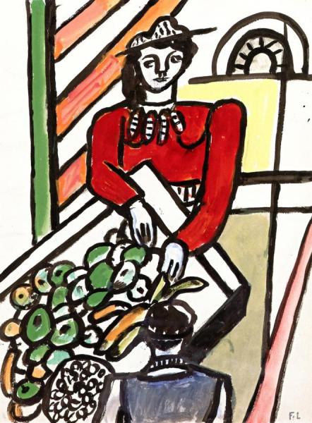La Marchande Des Quatre Saisons by Fernand Léger