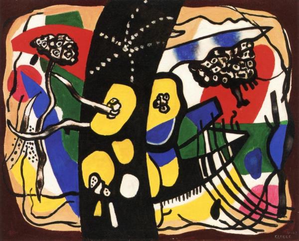 Landscape by Fernand Léger
