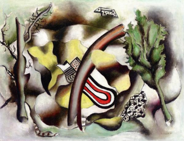 Landscape by Fernand Léger