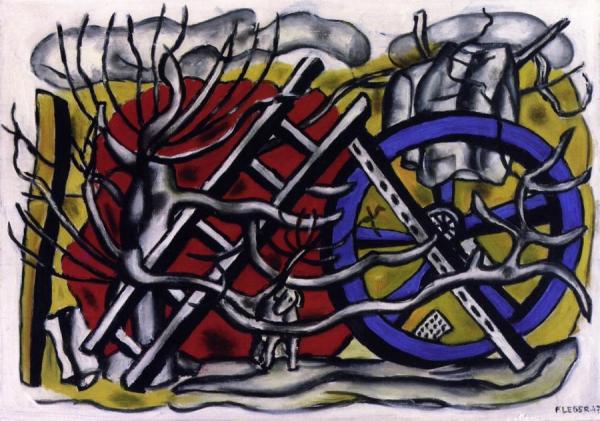 Le Roux Bleue by Fernand Léger
