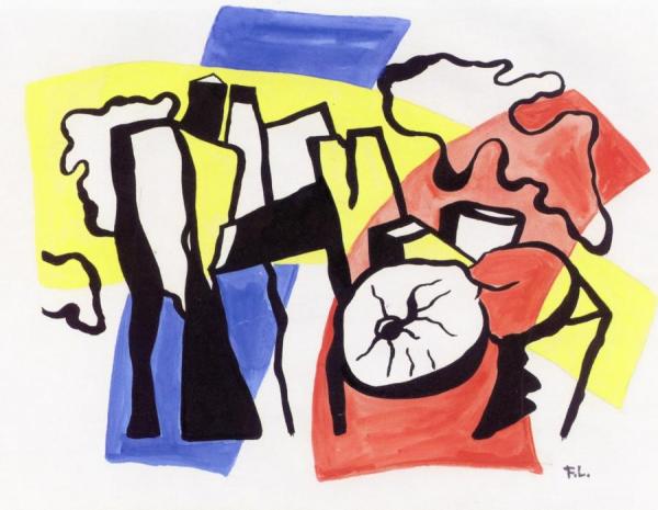 Logs by Fernand Léger