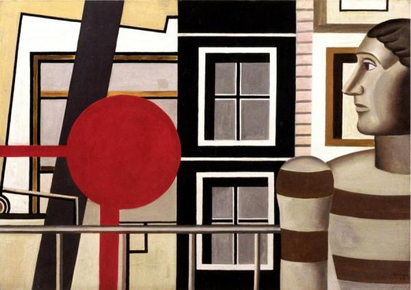 Man Wearing A Jumper by Fernand Léger