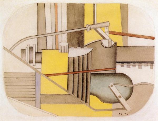 Mechanical Elements by Fernand Léger
