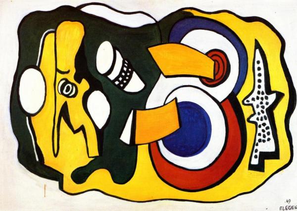 Mechanical Elements by Fernand Léger