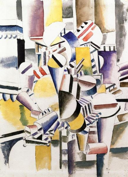 Mechanical Elements (study) by Fernand Léger