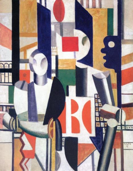 Men In The City by Fernand Léger