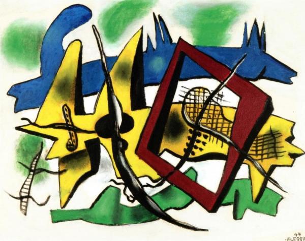 Metalic Elements by Fernand Léger