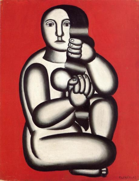 Seated Woman by Fernand Léger