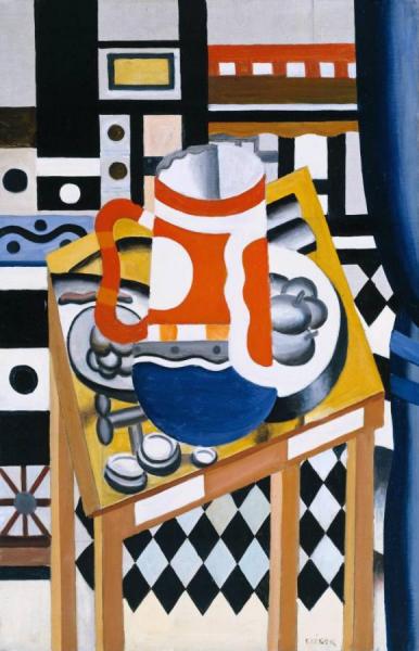 Still Life With A Beer Mug by Fernand Léger