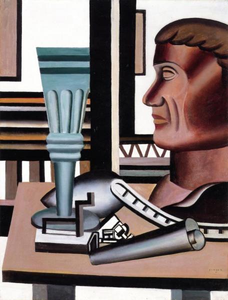 Still Life With Bust by Fernand Léger