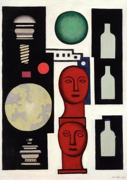 Still Life With Busts by Fernand Léger