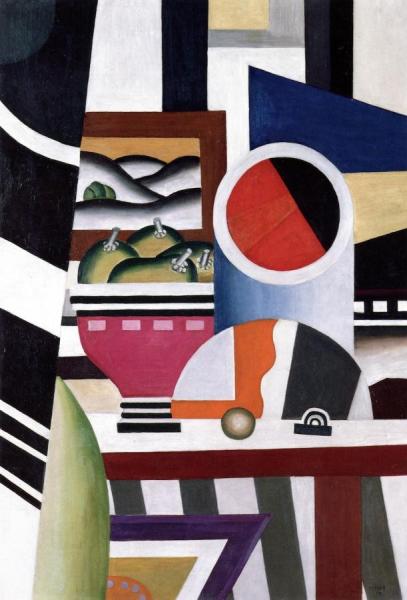 Still Life With Fruit Bowl by Fernand Léger
