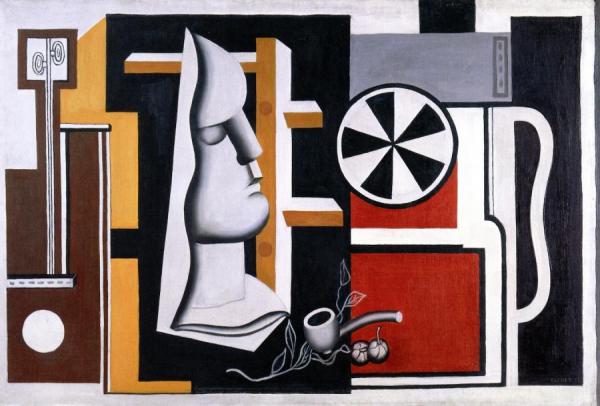 Still Life With Plaster Mask by Fernand Léger