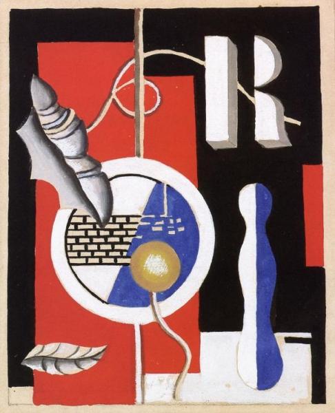 Still Life With Shell by Fernand Léger